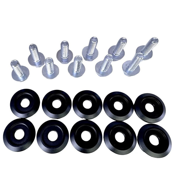 正規品販売！ Beauty JDM M6 Fender 10mm Bolts Hardware Up Dress Washer アクセサリー