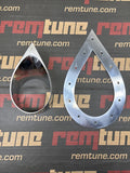 Remtune 2.5” Stainless Tear Drop With Trim Plate Exhaust Turbo Wastegate 63mm