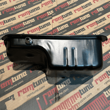 Load image into Gallery viewer, D Series D15/D16 Z6 (DIRECT BOLT ON) A6 B5 B7 VTEC Tapped Oil Pan Turbo 10AN Fitting TIG Welded