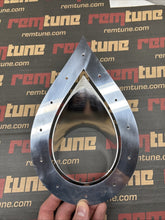 Load image into Gallery viewer, Remtune 4” Stainless Tear Drop With Trim Plate Exhaust Turbo Wastegate 102mm