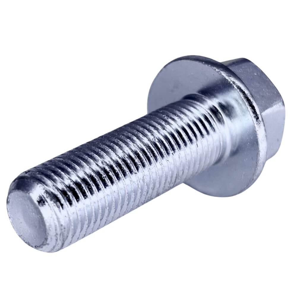 REMTUNE Brand M12-1.25 x 35mm ISO Grade 10.9 Hex Flange Bolt - JIS B1189, Fully Threaded, Japanese Industry Standard Hardware (1pc)