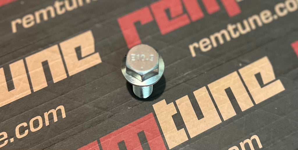 M12-1.25 x 30mm ISO Grade 10.9 Hex Flange Bolt - JIS B1189, Fully Threaded, (1pc)