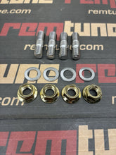 Load image into Gallery viewer, RemTune Turbo Manifold Hardware Stud Kit 4 bolt T3 / T4 M10 Stainless Copper Nut