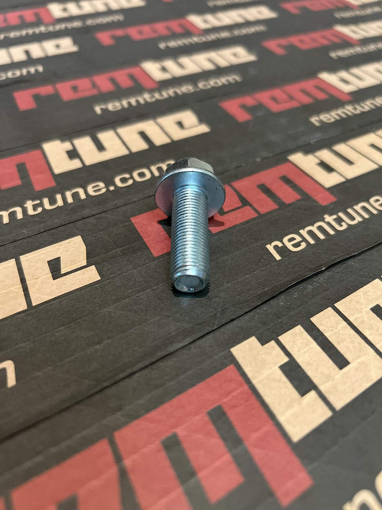 REMTUNE Brand M12-1.25 x 35mm ISO Grade 10.9 Hex Flange Bolt - JIS B1189, Fully Threaded, Japanese Industry Standard Hardware (1pc)