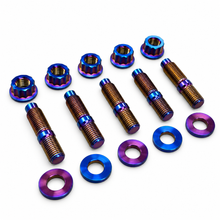Load image into Gallery viewer, Honda K Series K20 / K24 Burnt Titanium Exhaust Stud Kit M10 x 1.25 x 45mm 5pk