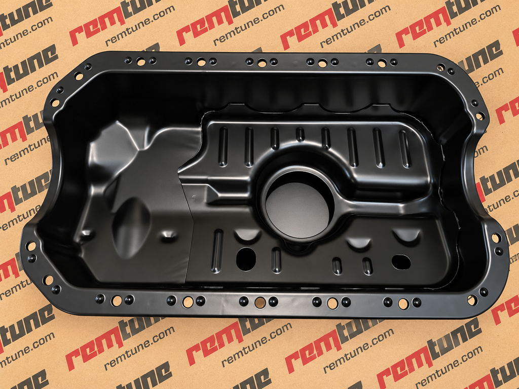 D Series D15/D16 Y7 Y8 VTEC Tapped Oil Pan Turbo 10AN Fitting TIG Welded