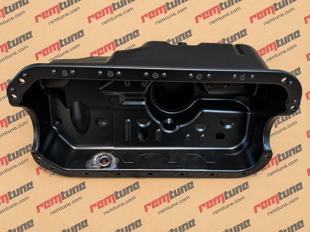 D Series D15/D16 Y7 Y8 VTEC Tapped Oil Pan Turbo 10AN Fitting TIG Welded