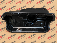 Load image into Gallery viewer, D Series D15/D16 Y7 Y8 VTEC Tapped Oil Pan Turbo 10AN Fitting TIG Welded