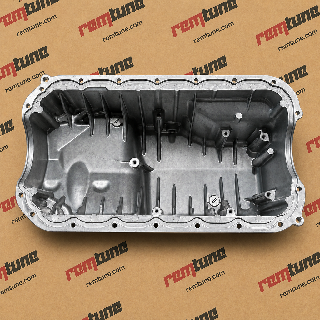 Honda Civic D Series D16 Y8 Y5 Aluminum Oil Pan Turbo 10AN Weld Bung Fitting
