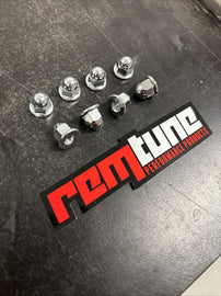 Valve Cover Nut - Fits Honda and Acura - Polished Stainless Steel - 8 Pack