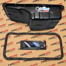 Load image into Gallery viewer, Honda Acura B16 B17 B18 B20 OEM Replacement Oil Pan Civic Integra Del Sol