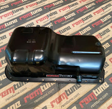 Load image into Gallery viewer, Honda F20/F22/F23  Accord Vtec Turbo Oil Pan Return 10AN Fitting Welded