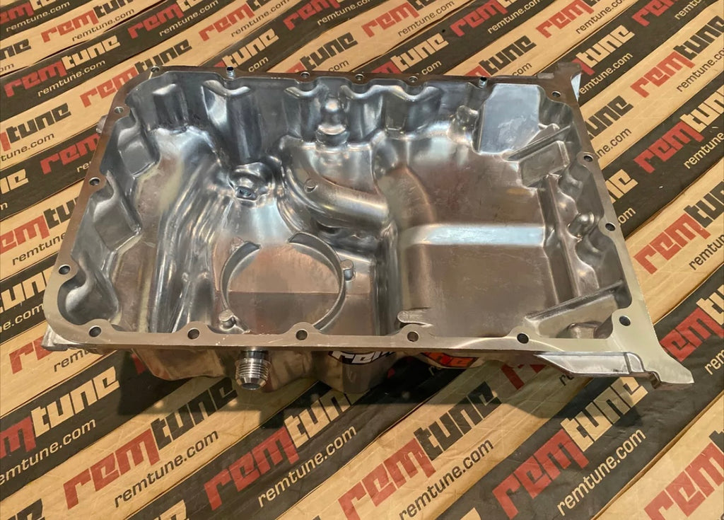 J32/J35 J Series Turbo OIL PAN 10AN J-SWAP Bung Welded Honda Civic